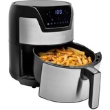 Princess 182026 Digitale Aerofryer XXL heteluchtfriteuse Zwart/grijs, 4.5 liter