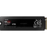 Samsung 990 PRO Heatsink 2 TB SSD PCIe 4.0 x4, NVMe 2, M.2 2280, RGB leds
