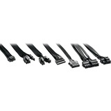 Sharkoon Rebel P20 modulaire 1200 watt voeding  Zwart, 1x 12VHPWR, 4x PCIe