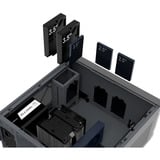 SilverStone Crown 04 HTPC behuizing Donkergrijs | 4x USB-A | 1x USB-C