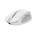Trust Ozaa Compact Draadloze Muis Oplaadbaar Wit, 800-3200 Dpi, 2.4GHz, Bluetooth, Stille Knoppen