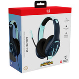 Turtle Beach Airlite Fit - Minecraft Dungeons II voor Nintendo Switch 2 over-ear gaming headset Donkerblauw/mint
