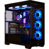 ALTERNATE Thunderstorm Starter Ryzen 5 -  RX 9060 XT iCue Edition gaming pc Zwart | R5 7600X | RX 9060 XT | 32 GB | 1 TB SSD