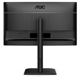 AOC 24E4U 23.8" monitor Zwart, 120 Hz, VGA, HDMI, DisplayPort, Audio, USB