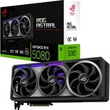 ASUS ROG Astral GeForce RTX 5080 OC Edition grafische kaart DLSS 4, 3x DisplayPort, 2x HDMI 2.1