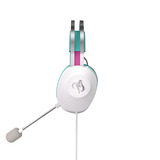 ASUS TUF Gaming H1 Gen II Hatsune Miku Edition over-ear gaming headset Wit/turquoise, Pc, PlayStation 4, PlayStation 5