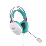 ASUS TUF Gaming H1 Gen II Hatsune Miku Edition over-ear gaming headset Wit/turquoise, Pc, PlayStation 4, PlayStation 5