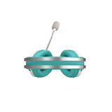 ASUS TUF Gaming H1 Gen II Hatsune Miku Edition over-ear gaming headset Wit/turquoise, Pc, PlayStation 4, PlayStation 5