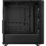 Corsair 3200D RS ARGB Smoke midi tower behuizing Donkergrijs | 1x USB-A | 1x USB-C | RGB | Tempered Glass