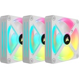 Corsair iCUE LINK QX120 RGB Starterskit case fan Wit, 3 stuks, 4-pins PWM fan-connector