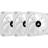 Corsair iCUE LINK QX120 RGB Starterskit case fans Wit, 3 stuks, 120 x 120 x 25 mm, PWM