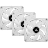 Corsair iCUE LINK QX120 RGB Starterskit case fans Wit, 3 stuks, 120 x 120 x 25 mm, PWM