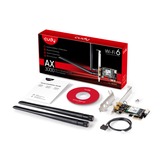 Cudy AX3000 Wi-Fi 6 Bluetooth PCI-E wlan adapter Zwart