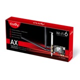 Cudy AX3000 Wi-Fi 6 Bluetooth PCI-E wlan adapter Zwart