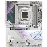 GIGABYTE X870E AORUS MASTER X3D ICE socket AM5 moederbord Zilver/wit, RAID, 5 Gb-LAN, 10 Gb-LAN, WLAN, BT, Sound, ATX