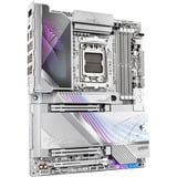 GIGABYTE X870E AORUS MASTER X3D ICE socket AM5 moederbord Zilver/wit, RAID, 5 Gb-LAN, 10 Gb-LAN, WLAN, BT, Sound, ATX