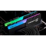 G.Skill 32 GB DDR4-3200 (2x 16 GB) Kit werkgeheugen Zwart, F4-3200C16D-32GTZRX, Trident Z RGB, XMP