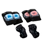 HUDORA Led-beschermers Zwart, 83012, Maat L