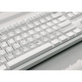 Keychron Cherry Profile Double - Shot PBT Full Set Keycaps - Black on White - Bow Wit, 218 stuks