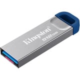 Kingston DataTraveler Kyson USB Flash Drive 512 GB usb-stick Zilver/blauw, USB-A 3.2 (5 Gbit/s)