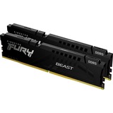 Kingston FURY 32 GB DDR5-6000 (2x 16 GB) Kit werkgeheugen Zwart, KF560C36BBE2K2-32, Beast, XMP 3.0, EXPO