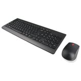Lenovo 510 Wireless Combo Keyboard & Mouse desktopset Zwart, US lay-out (QWERTY), 100%, 1200 DPI