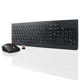 Lenovo 510 Wireless Combo Keyboard & Mouse desktopset Zwart, US lay-out (QWERTY), 100%, 1200 DPI