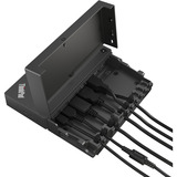 Lenovo ThinkPad Universal USB-C Smart Dock - ThinkSmart Edition dockingstation Zwart