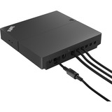 Lenovo ThinkPad Universal USB-C Smart Dock - ThinkSmart Edition dockingstation Zwart