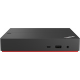 Lenovo ThinkPad Universal USB-C Smart Dock - ThinkSmart Edition dockingstation Zwart