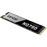Lexar NQ790, 2 TB SSD Zwart/grijs, PCIe 4.0 x4, NVMe 1.4, M.2 2280