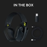 Logitech G435 LIGHTSPEED Wireless Gaming Headset Zwart, Bluetooth, Pc, PlayStation 4, PlayStation 5