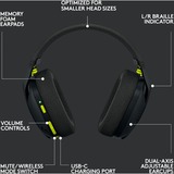 Logitech G435 LIGHTSPEED Wireless  over-ear gaming headset Zwart, Bluetooth, Pc, PlayStation 4, PlayStation 5