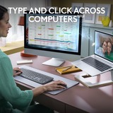 Logitech MK950 Signature Slim Wireless Keyboard en Muis Combo, desktopset Grafiet, US-International, 400 - 4000 DPI