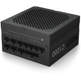 NZXT C1200 Gold 1200W voeding  Zwart, 2x PCIe, Kabelmanagement