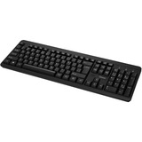 Qware Swindon bedraad toetsenbord Zwart, EU lay-out (QWERTY)