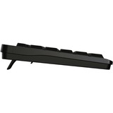 Qware Swindon bedraad toetsenbord Zwart, EU lay-out (QWERTY)