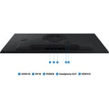 Samsung Odyssey G5 S32FG502EU 32" gaming monitor Zwart, HDMI, DisplayPort, AMD FreeSync, 180Hz