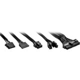 Sharkoon VS8 Black + Rebel P10, 550 watt midi tower behuizing Zwart | 3x USB-A