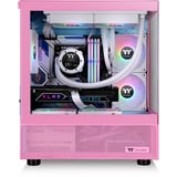 Thermaltake View 170 TG ARGB mini tower behuizing Roze | 2x USB-A | RGB | Tempered Glass
