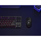 Trust GXT 832 Thado Draadloze set desktopset Zwart, US lay-out (QWERTY), 80% (TKL), RGB, 800 - 6.400 dpi