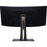 ViewSonic VP3881a Pantone gevalideerde monitor met docking station 38" Curved UltraWide  Zwart, 2x HDMI, 1x Displayport, USB-A, USB-B, USB-C, LAN, audio