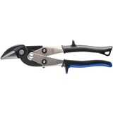 BESSEY Ideaal-Schaar, wendbaar D08 plaatschaar Zwart/blauw, Rechtsknippend