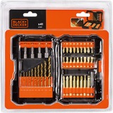 BLACK+DECKER Flip Boor en Bitset A7227-XJ boor- en bitset 41-Delig
