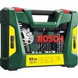 Bosch 83-delige V-Line TIN Boren- en schroefbitset boor- en bitset Groen
