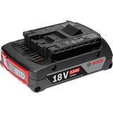 Bosch Accu GBA 18V 2.0Ah Professional oplaadbare batterij Zwart