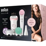 Braun Silk-épil 9-995 SensoSmart Beauty Set 9 epilator Wit/roségoud