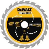 DEWALT Cirkelzaagblad DT99571, 250mm / 30mm 24 tanden, voor stationaire cirkelzaag