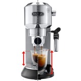 DeLonghi Dedica Style EC 685.S/M espressomachine Zilver