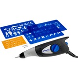 Dremel Graveerpen 290-3 Hobby graveermachines Zwart/grijs, 35 Watt